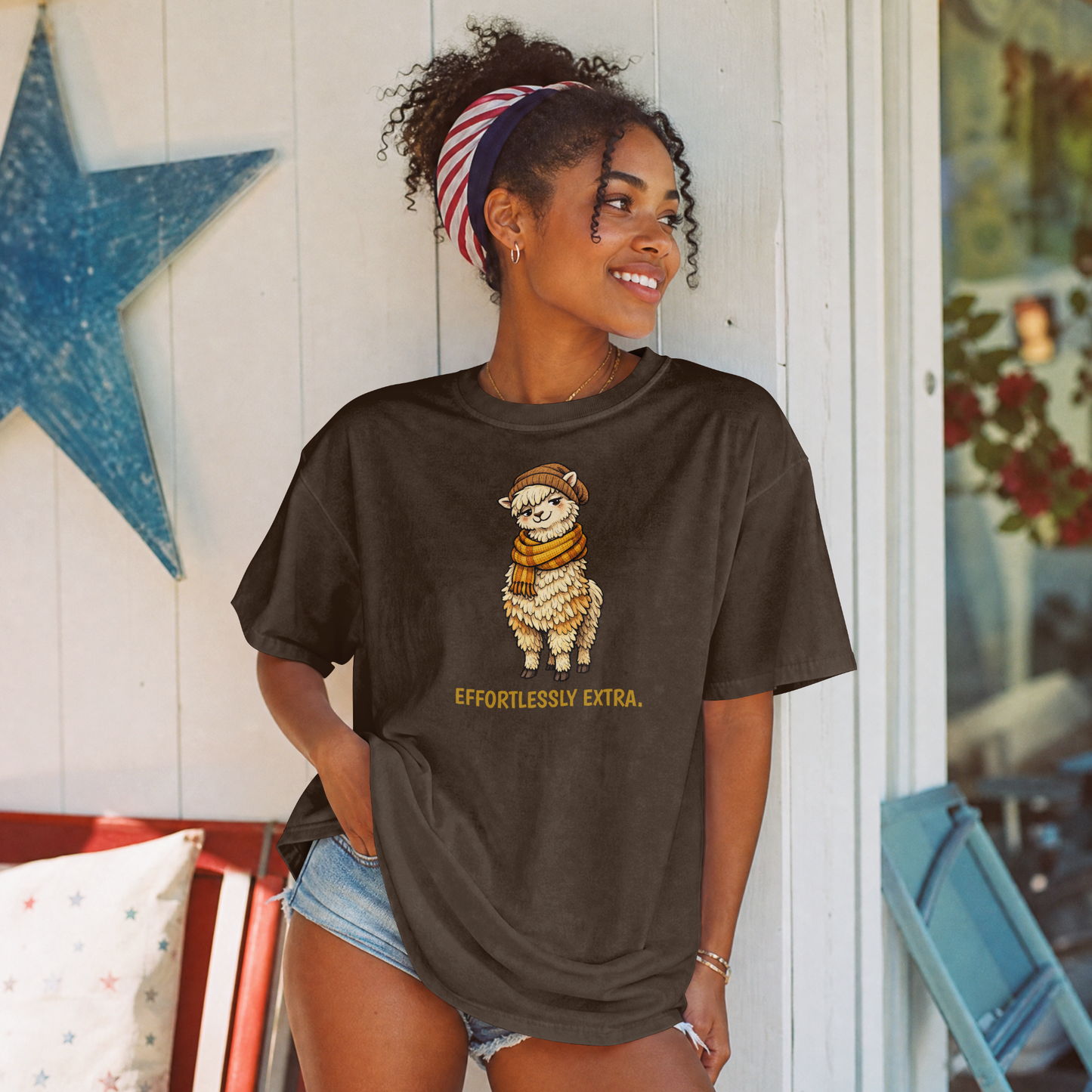 Alpaca T-Shirt | Fashion Animal Tee | Wild & Kind Couture Creatures