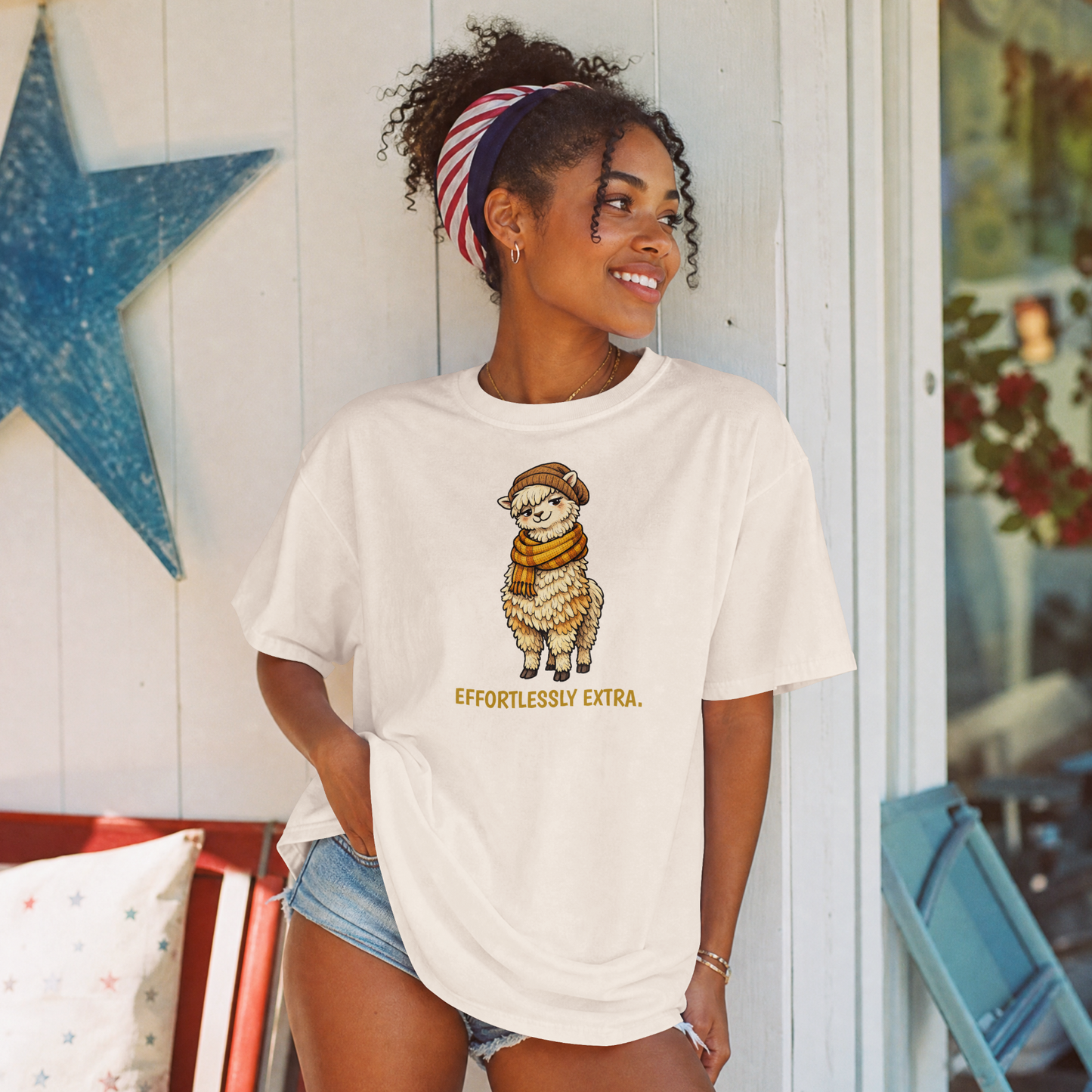 Alpaca T-Shirt | Fashion Animal Tee | Wild & Kind Couture Creatures