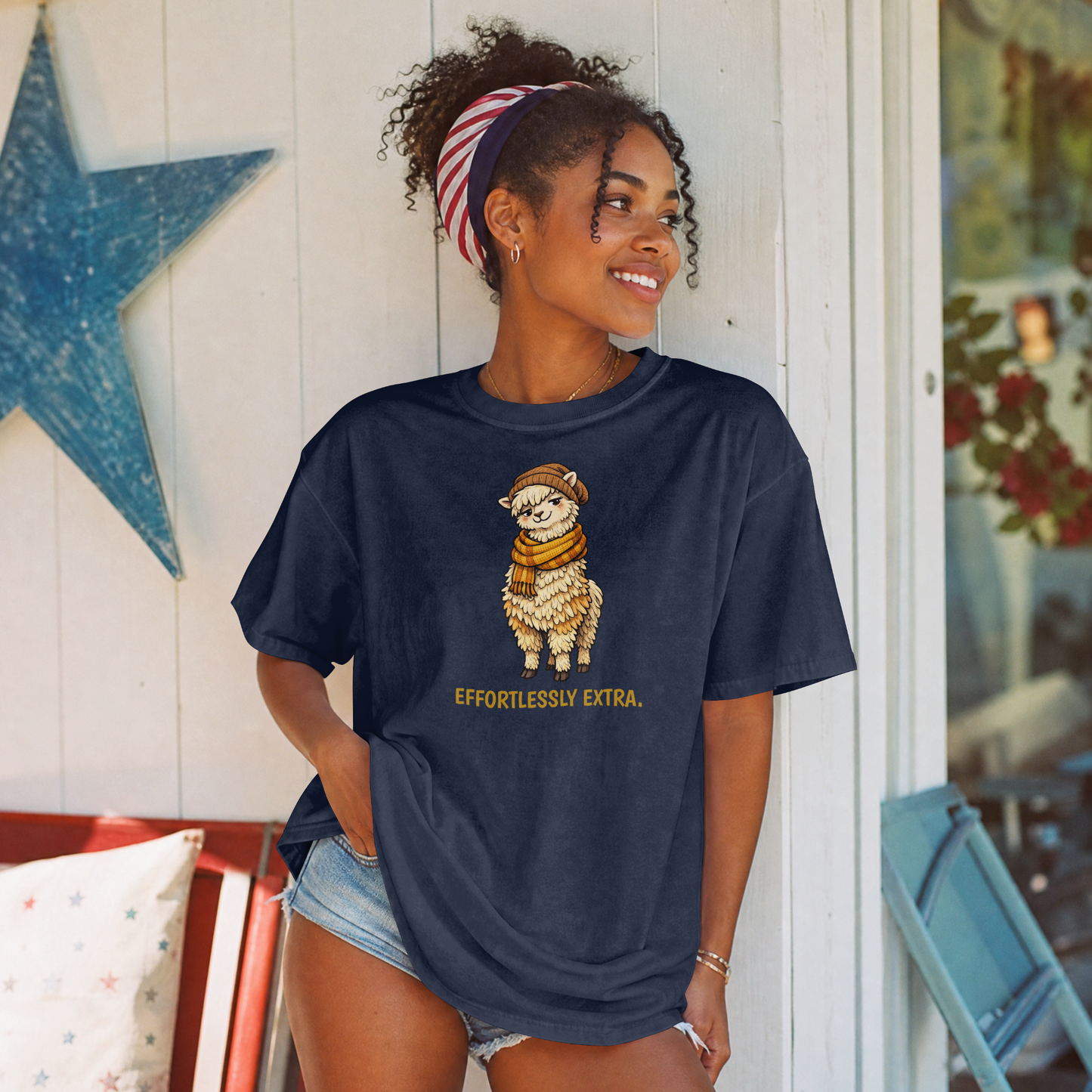 Alpaca T-Shirt | Fashion Animal Tee | Wild & Kind Couture Creatures