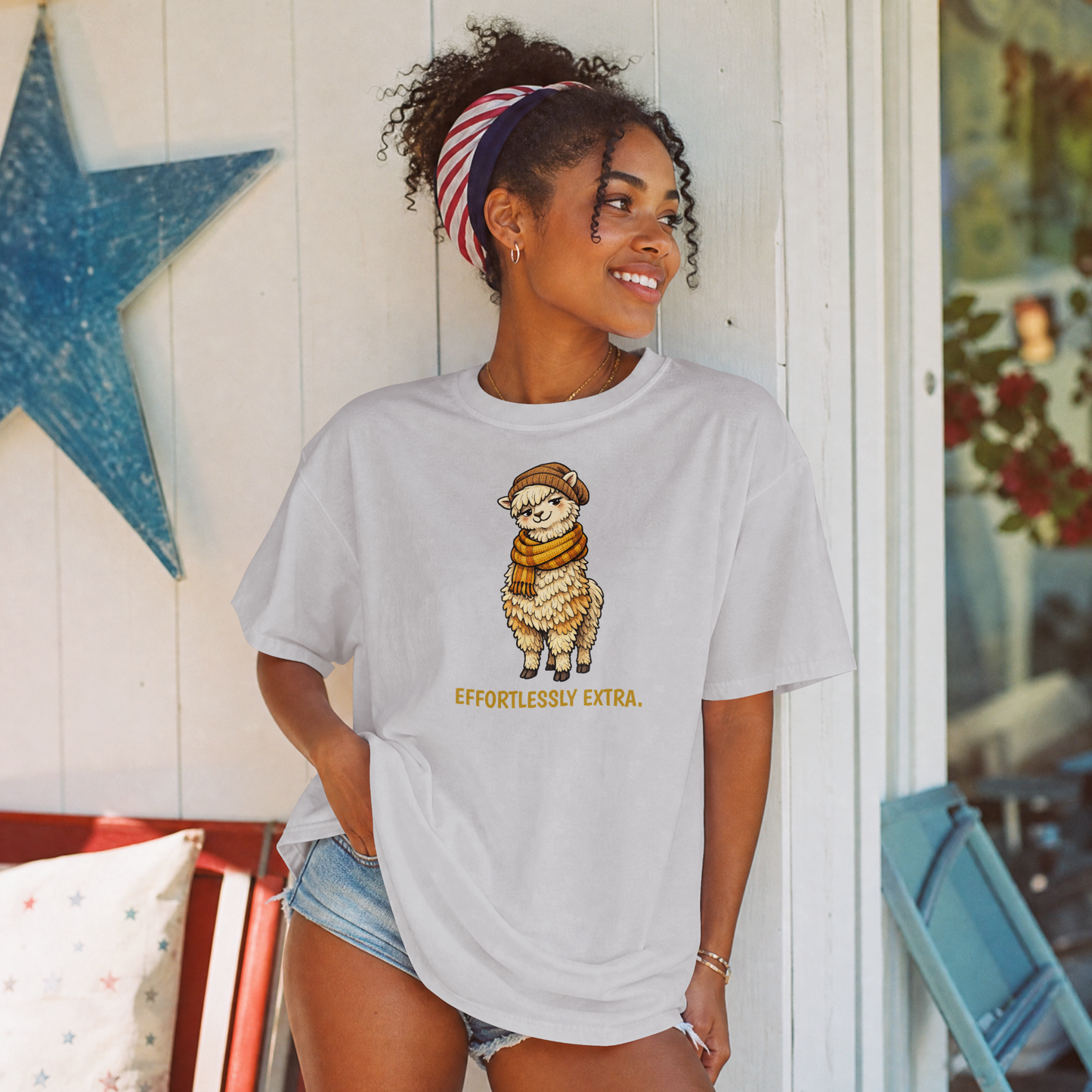 Alpaca T-Shirt | Fashion Animal Tee | Wild & Kind Couture Creatures