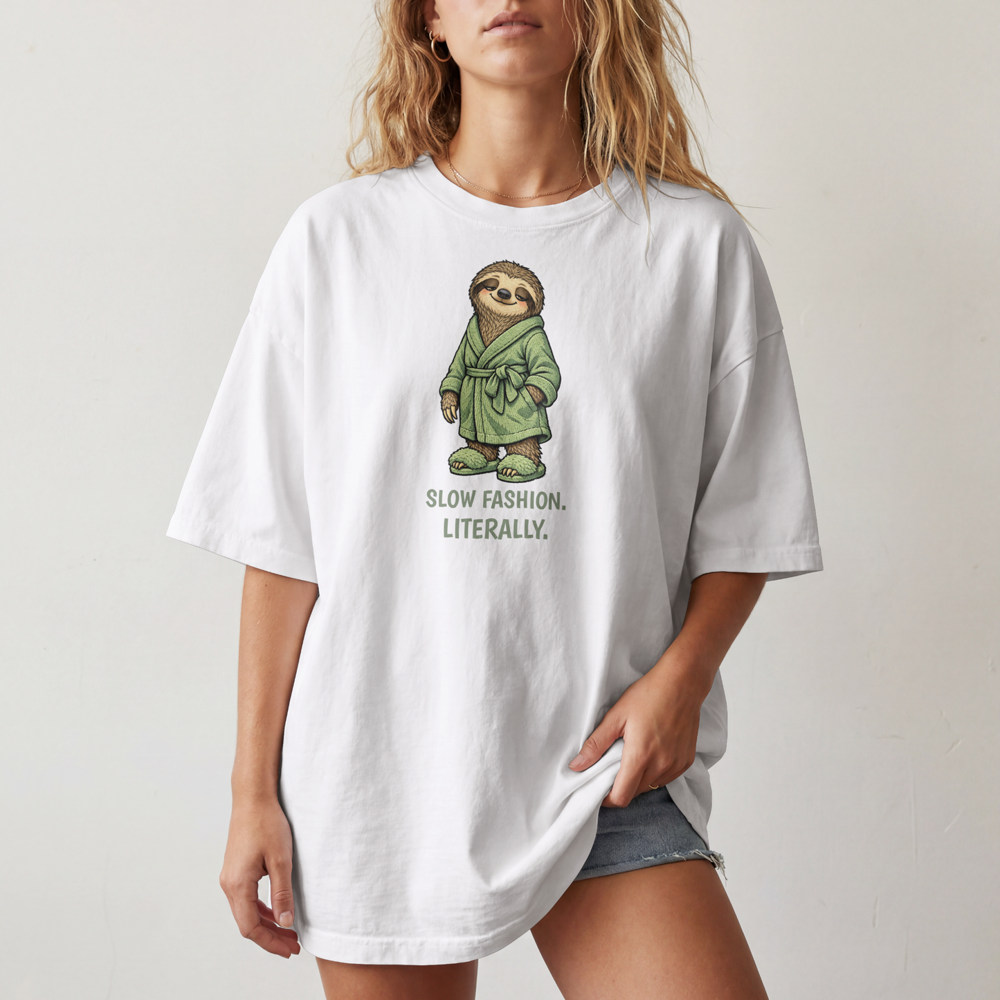 Slow Fashion. Literally. — Couture Creatures Sloth Tee