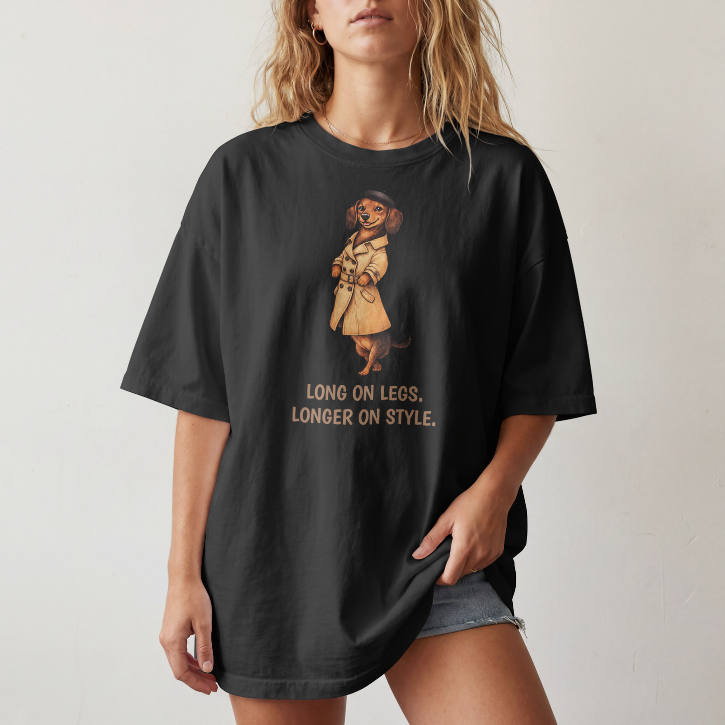 Dachshund T-Shirt | Fashion Dog Tee | Wild & Kind Couture Creatures