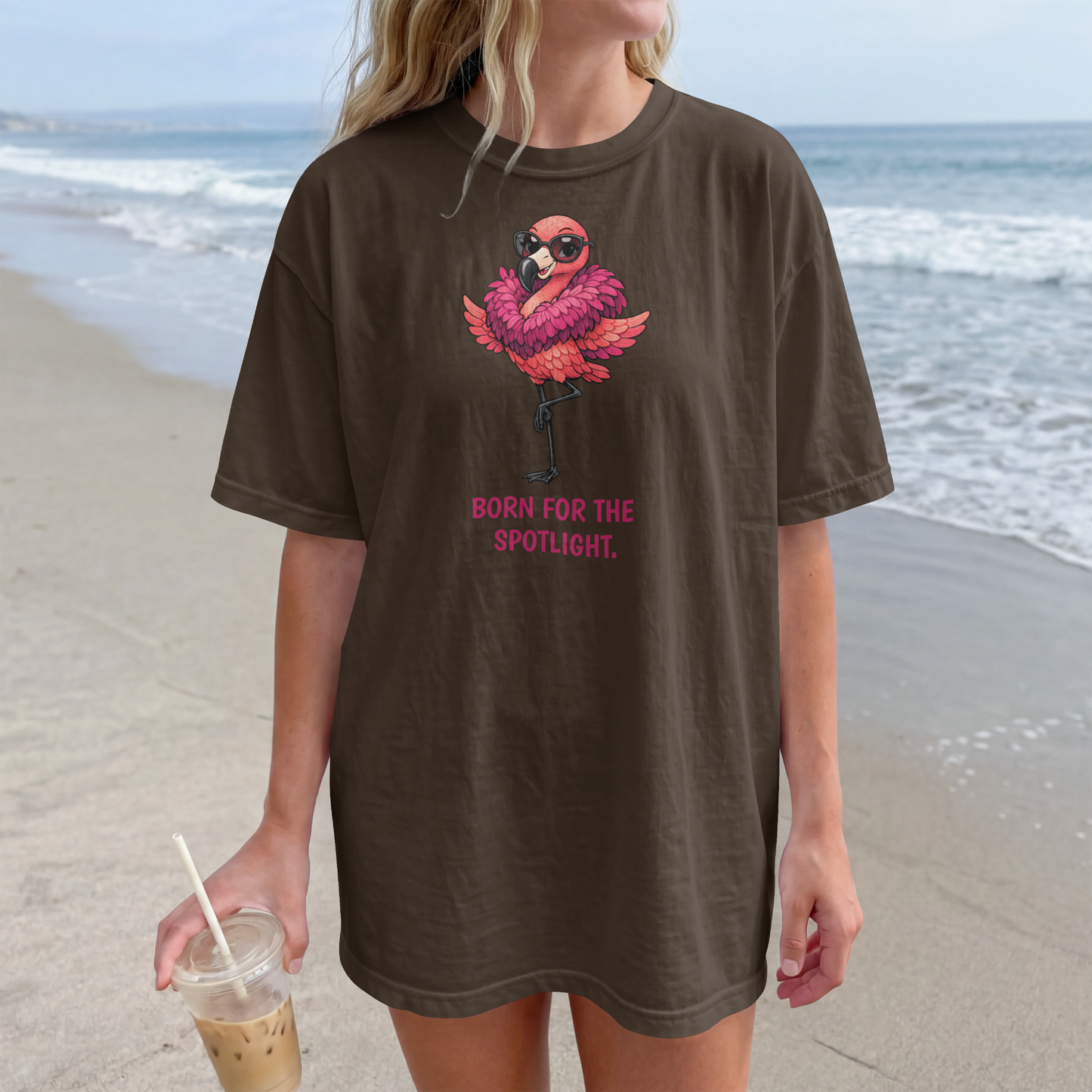 Fashion Flamingo T-Shirt | Glam Animal Tee | Wild & Kind Couture Creatures