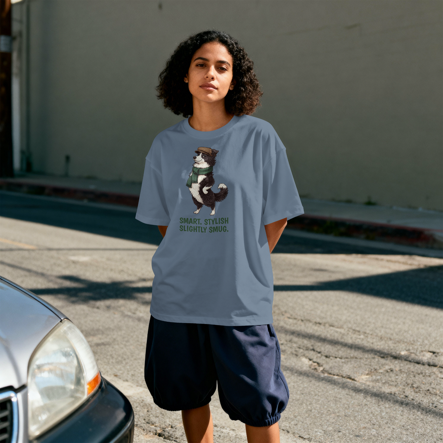Border Collie T-Shirt | Fashion Dog Tee | Wild & Kind Couture Creatures