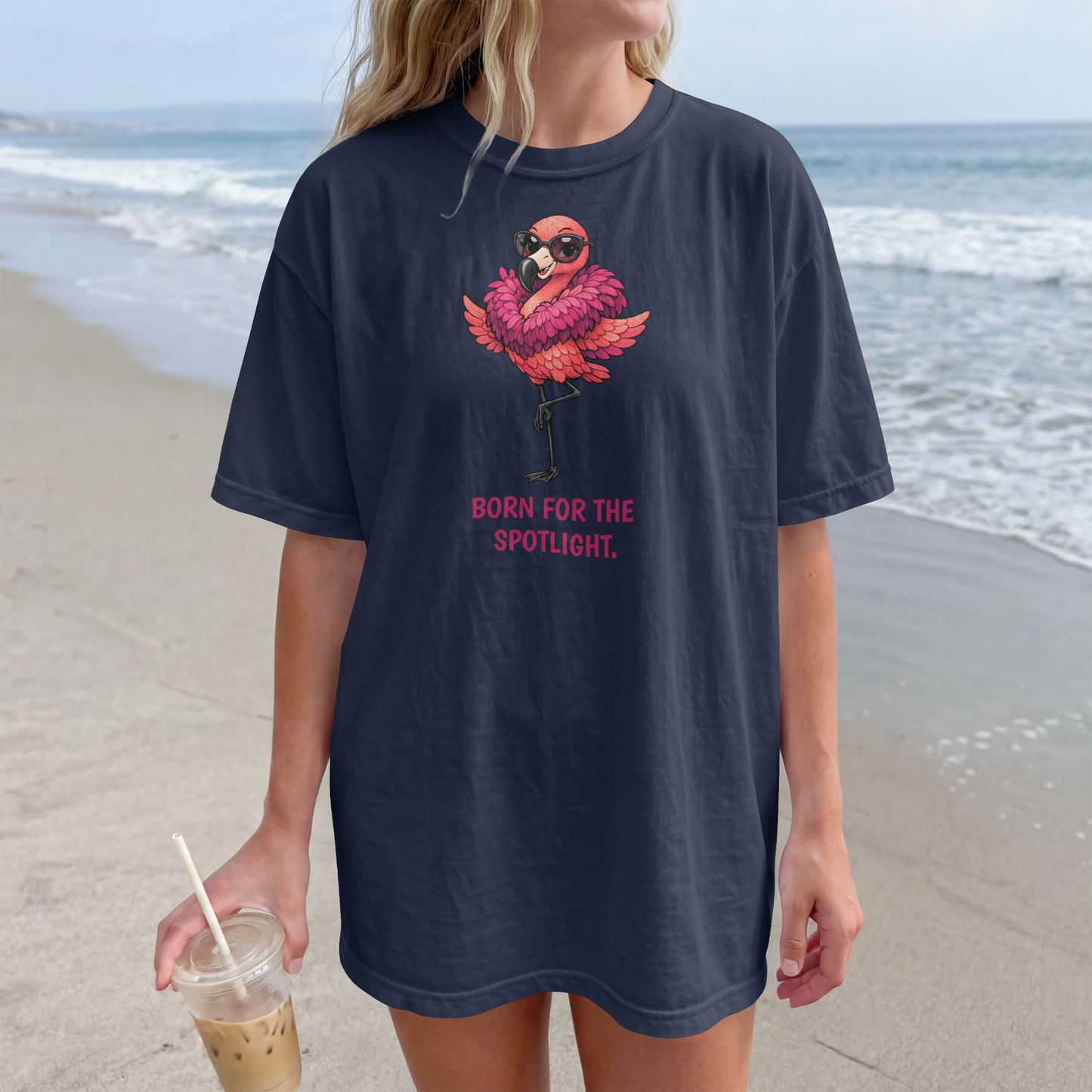 Fashion Flamingo T-Shirt | Glam Animal Tee | Wild & Kind Couture Creatures