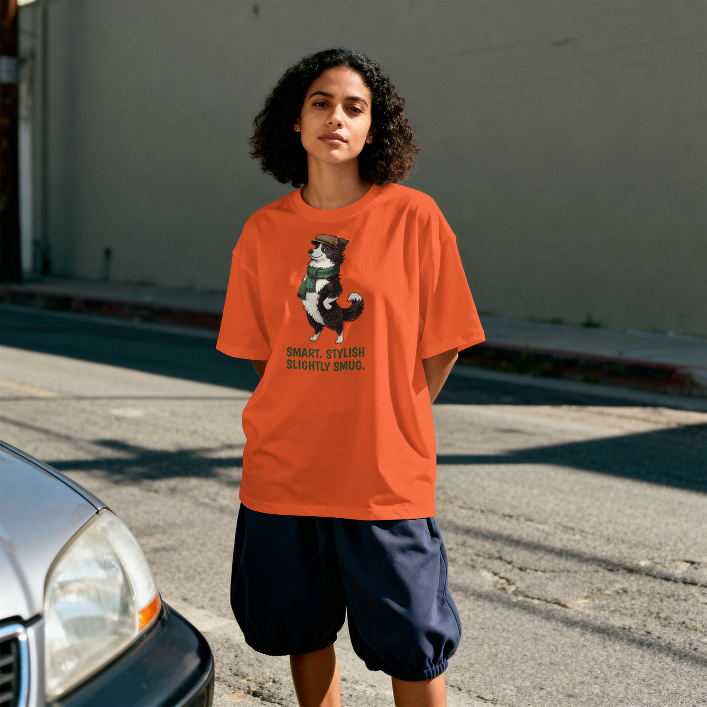 Border Collie T-Shirt | Fashion Dog Tee | Wild & Kind Couture Creatures