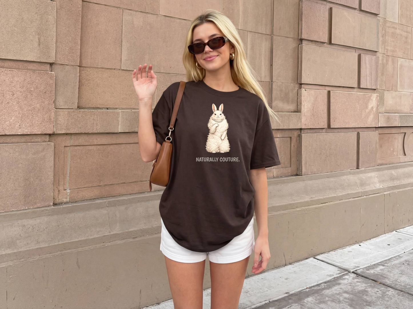 Angora Rabbit T-Shirt | Fashion Animal Tee | Wild & Kind Couture Creatures