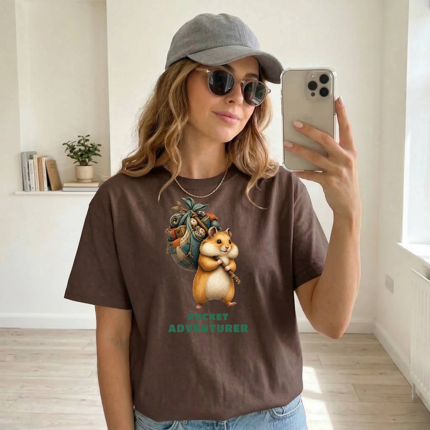 Pocket Adventurer — Domestic Divas Hamster Tee