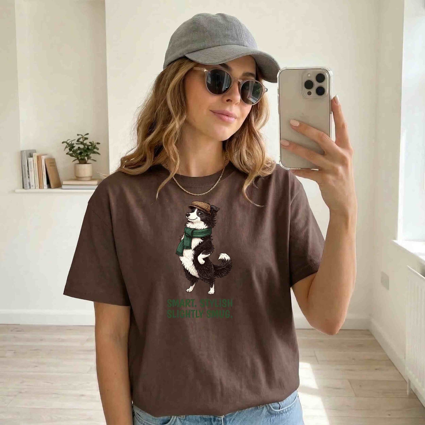 Border Collie T-Shirt | Fashion Dog Tee | Wild & Kind Couture Creatures