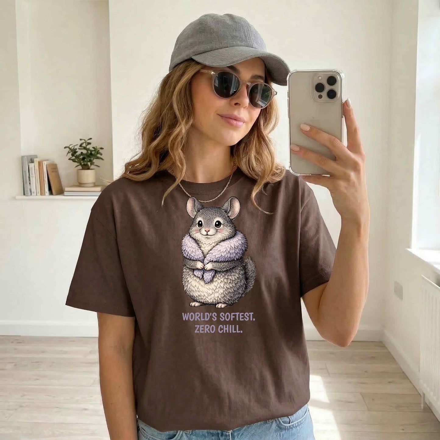 Chinchilla 'World's Softest, Zero Chill' T-Shirt
