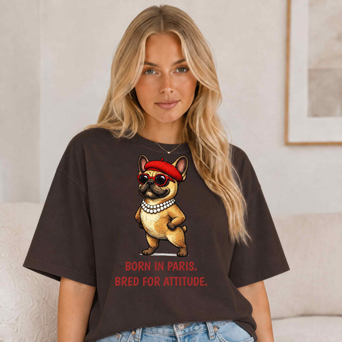 French Bulldog T-Shirt | Fashion Dog Tee | Wild & Kind Couture Creatures