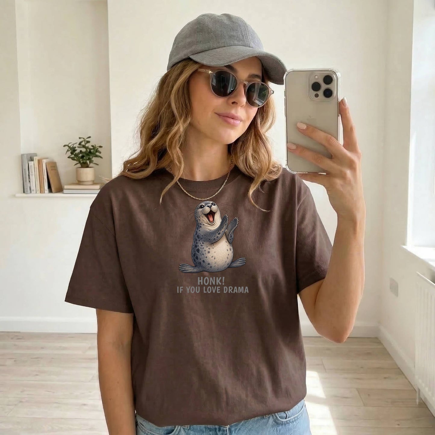 Honk If You Love Drama — Seal Tee