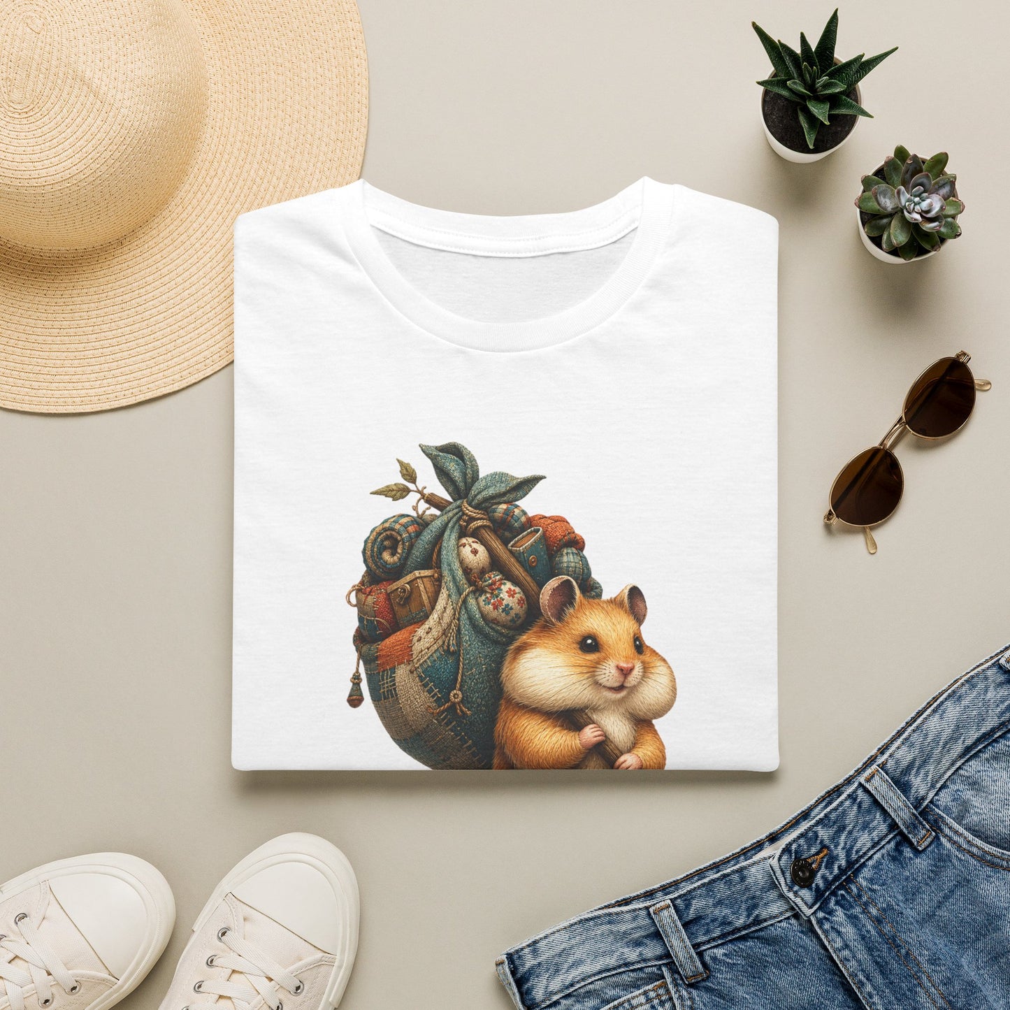 Pocket Adventurer — Domestic Divas Hamster Tee