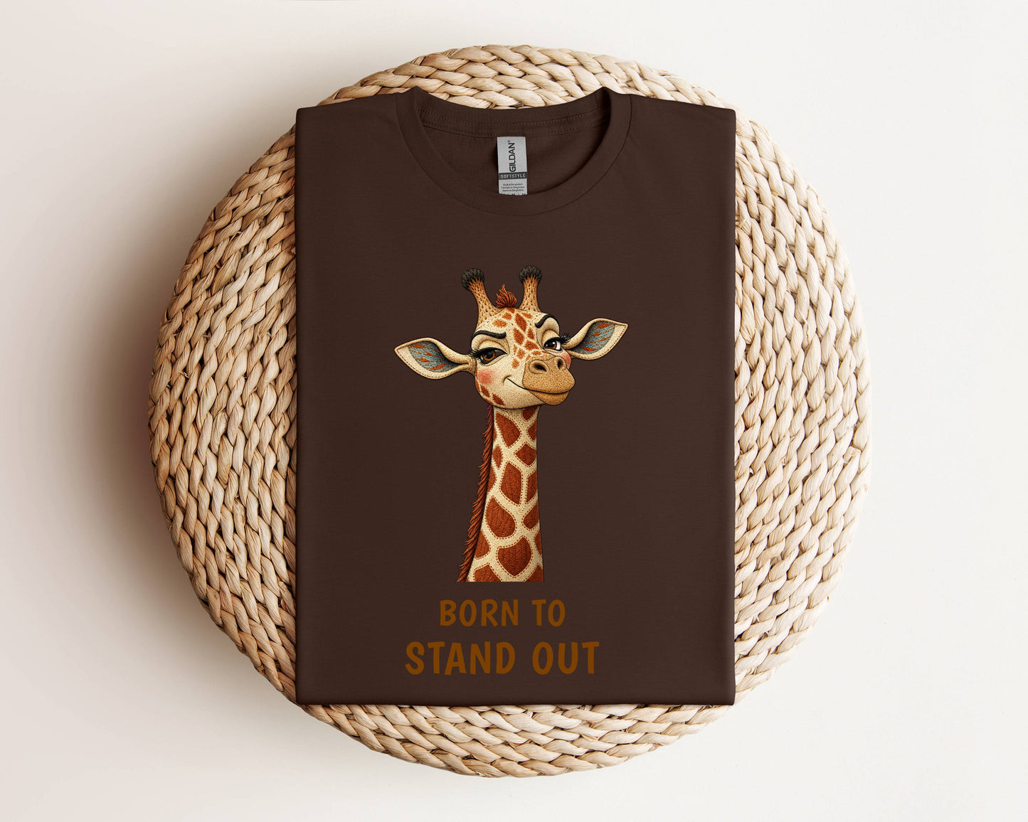 Born to Stand Out — Savannah Sass Giraffe Tee