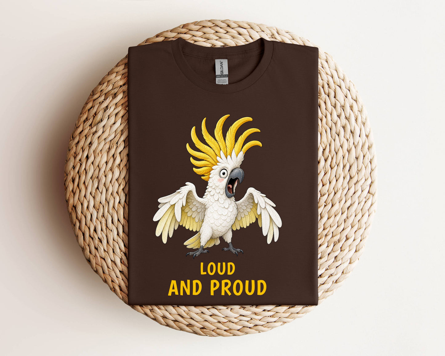 Loud and Proud — Outback Originals Cockatoo Tee