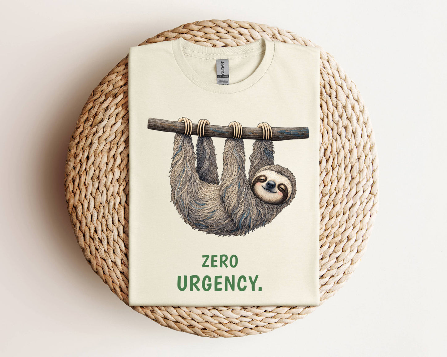 Zero Urgency — Jungle Jokers Sloth Tee