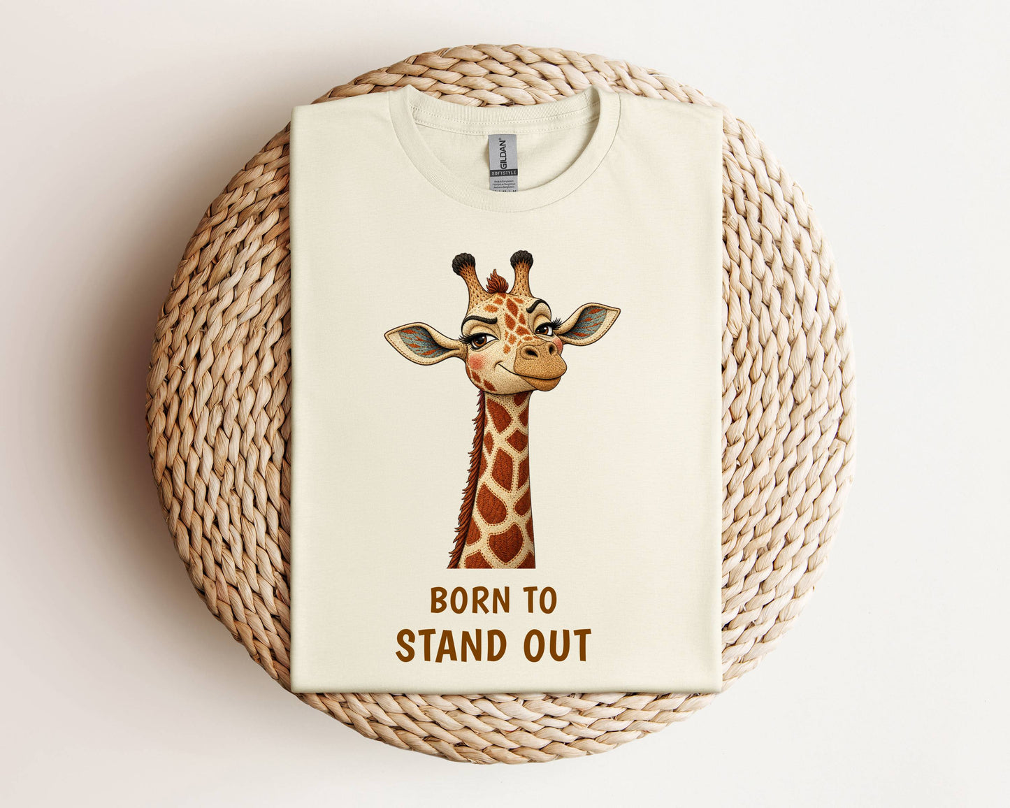 Born to Stand Out — Savannah Sass Giraffe Tee