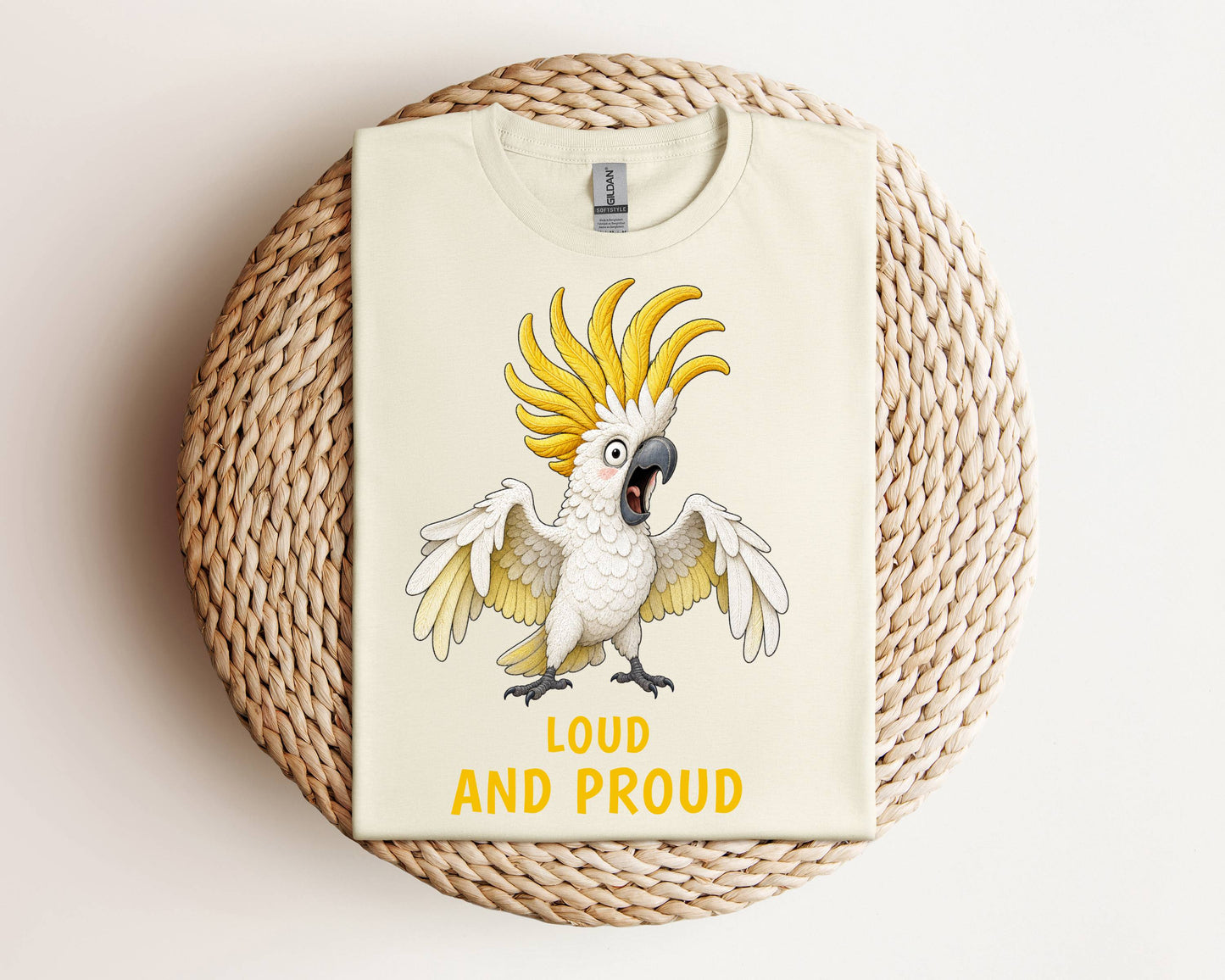 Loud and Proud — Outback Originals Cockatoo Tee