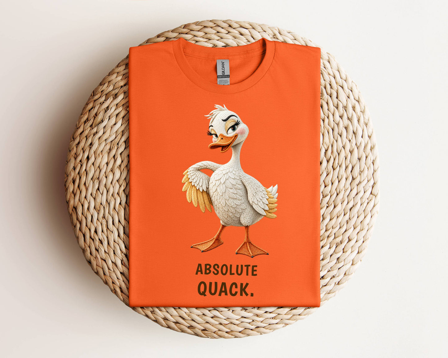 Absolute Quack — Barnyard Baddies Duck Tee