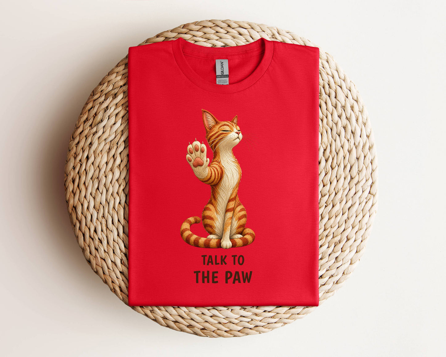Talk to the Paw — Domestic Divas Sassy Cat Tee
