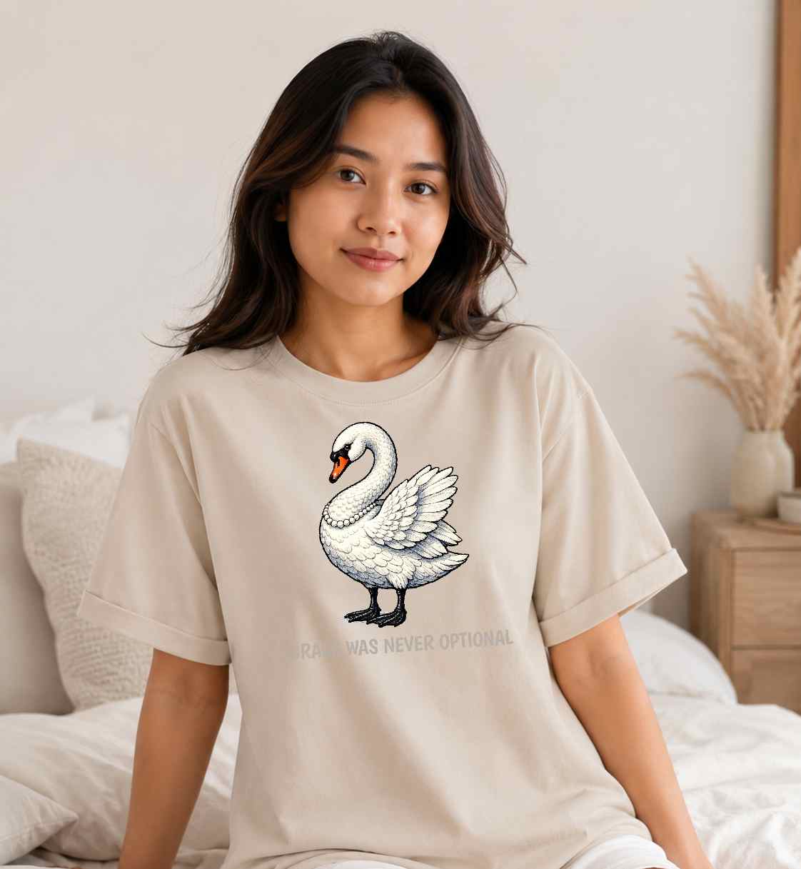 Swan T-Shirt | Fashion Animal Tee | Wild & Kind Couture Creatures