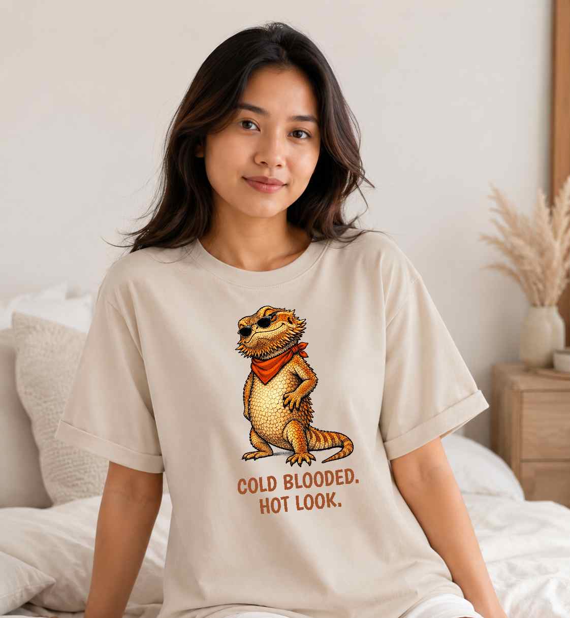 Bearded Dragon T-Shirt | Fashion Animal Tee | Wild & Kind Couture Creatures