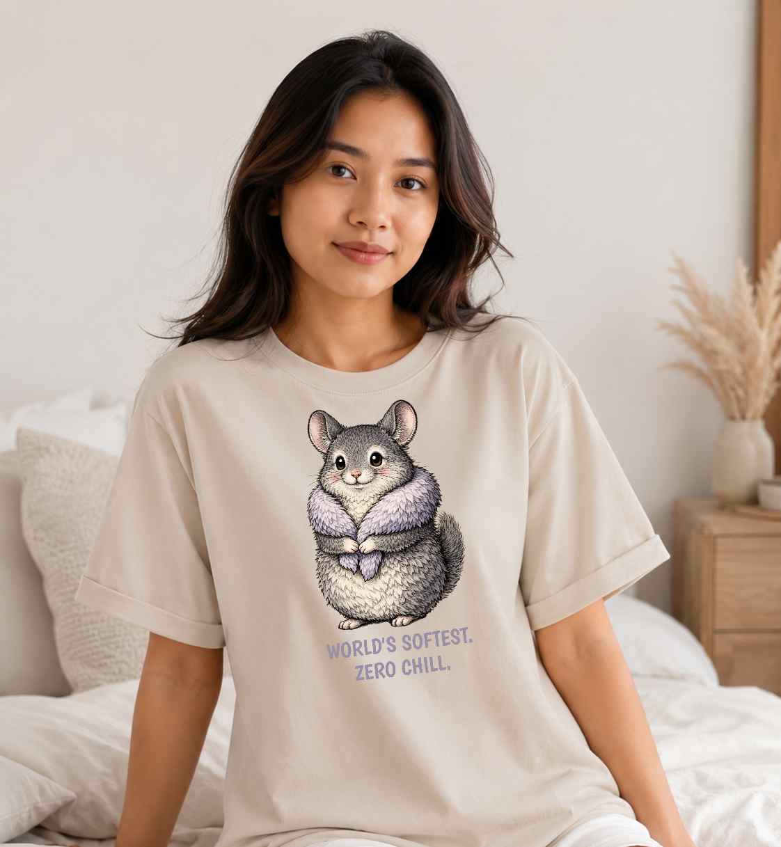 Chinchilla 'World's Softest, Zero Chill' T-Shirt