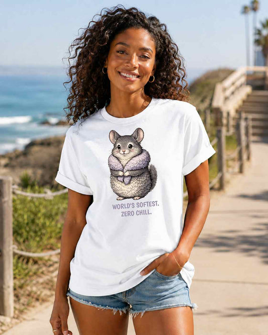 Chinchilla 'World's Softest, Zero Chill' T-Shirt