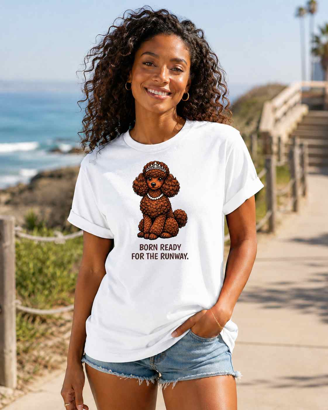 Poodle T-Shirt | Fashion Dog Tee | Wild & Kind Couture Creatures