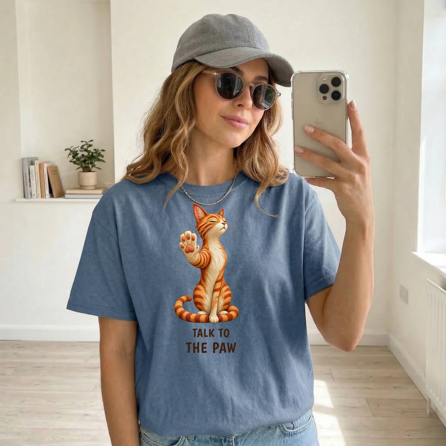 Talk to the Paw — Domestic Divas Sassy Cat Tee
