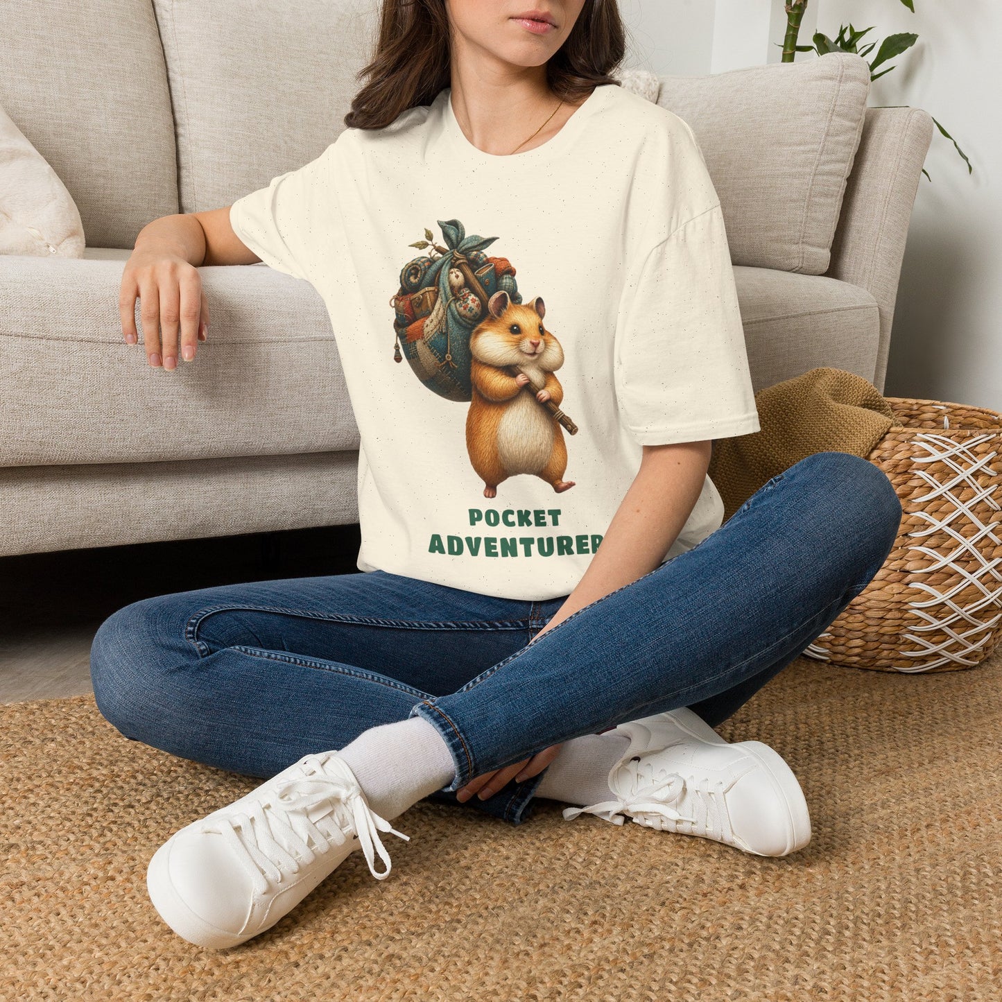 Pocket Adventurer — Domestic Divas Hamster Tee