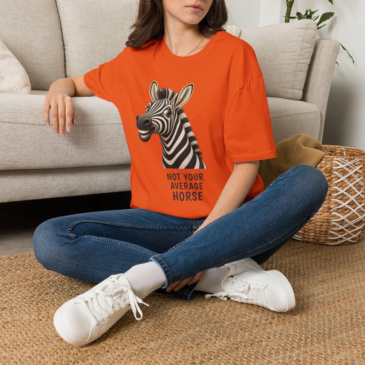 Not Your Average Horse — Savannah Sass Zebra Tee
