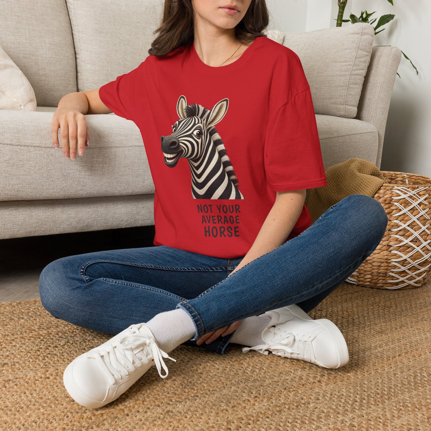 Not Your Average Horse — Savannah Sass Zebra Tee