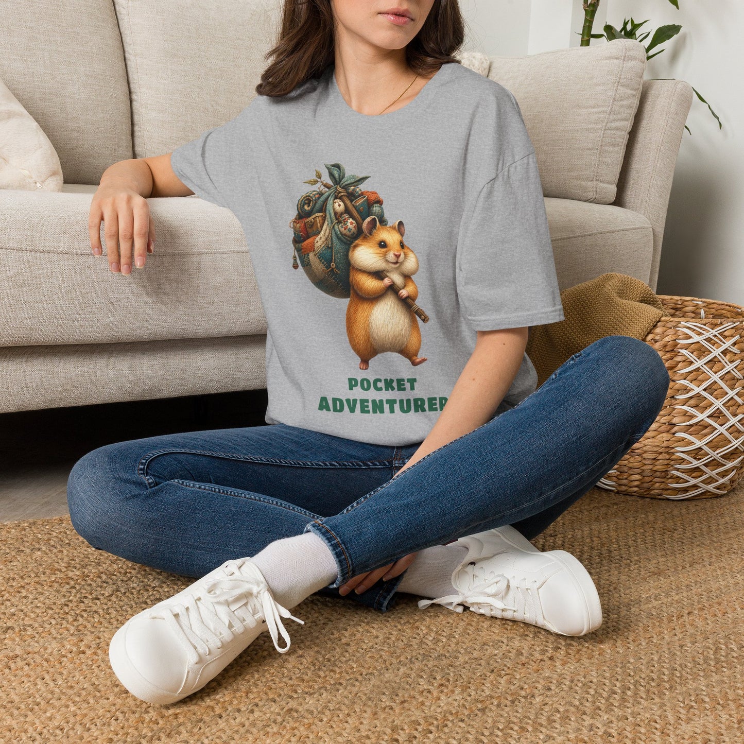 Pocket Adventurer — Domestic Divas Hamster Tee