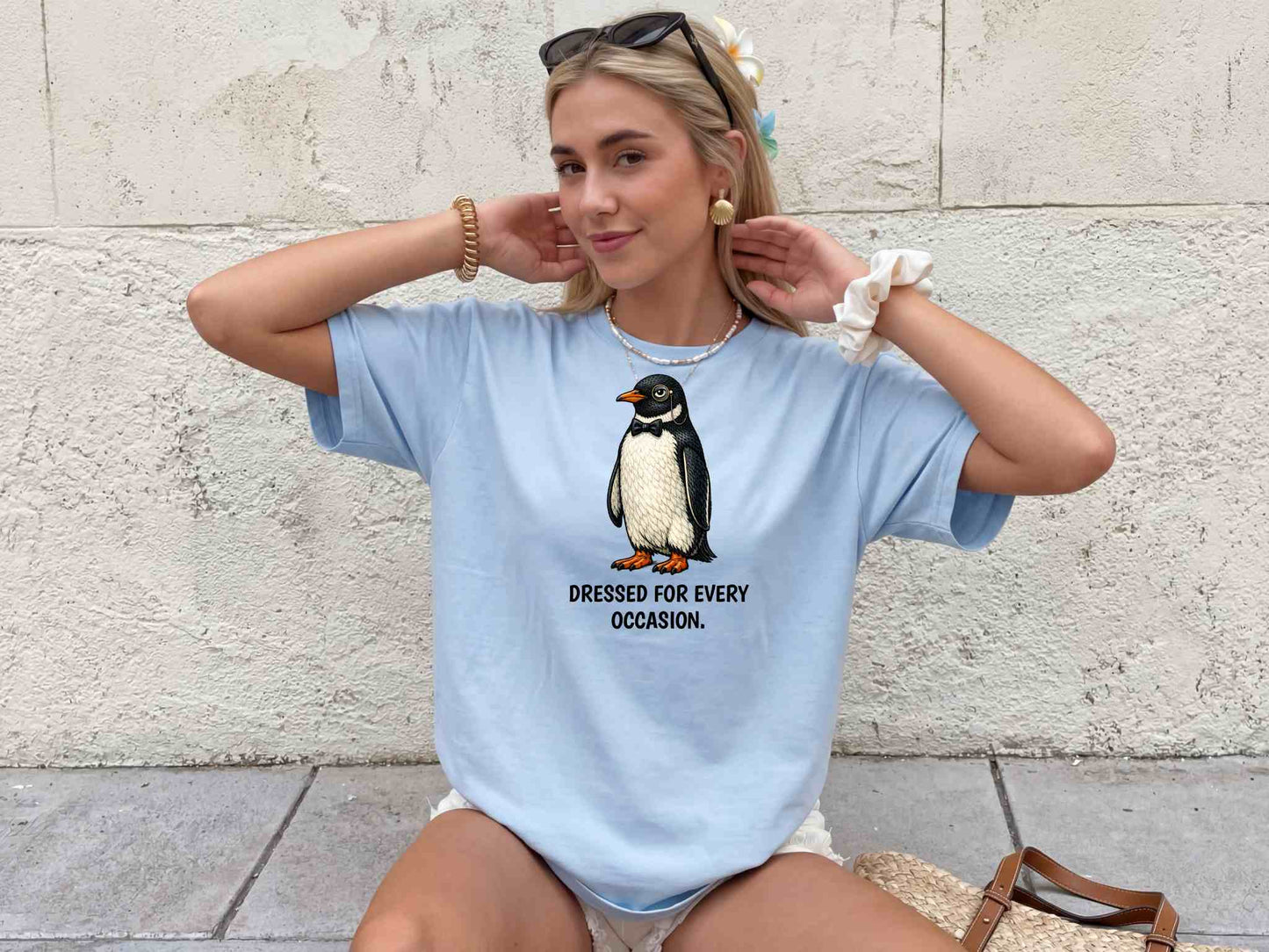 Penguin T-Shirt | Fashion Animal Tee | Wild & Kind Couture Creatures