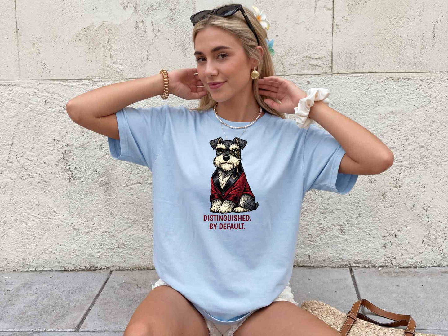 Schnauzer T-Shirt | Fashion Dog Tee | Wild & Kind Couture Creatures