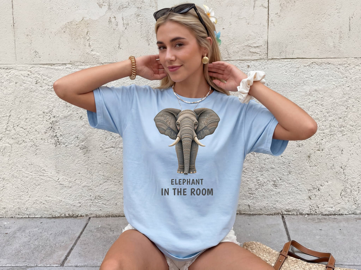 Elephant in the Room — Savannah Sass Elephant Tee