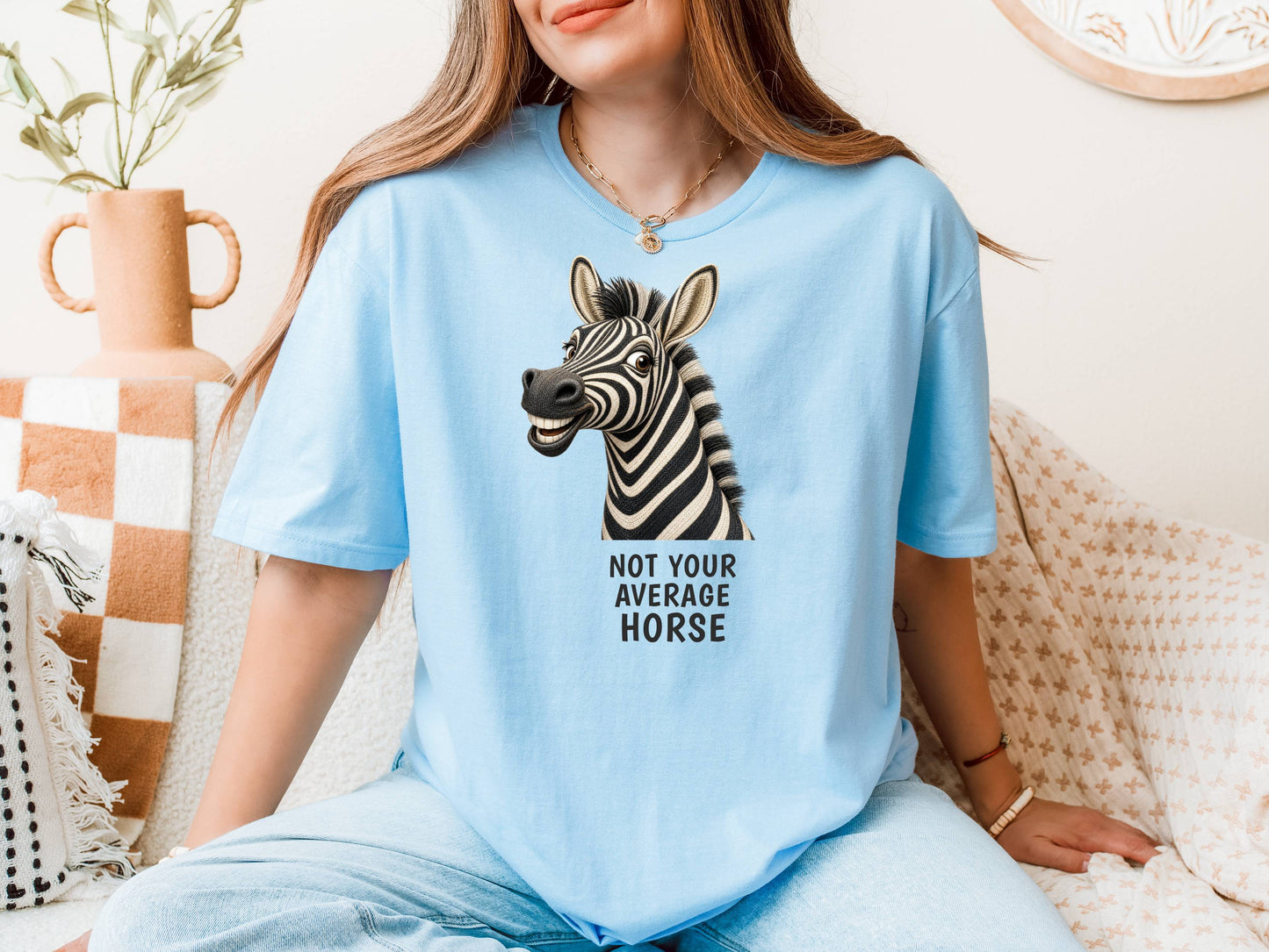 Not Your Average Horse — Savannah Sass Zebra Tee