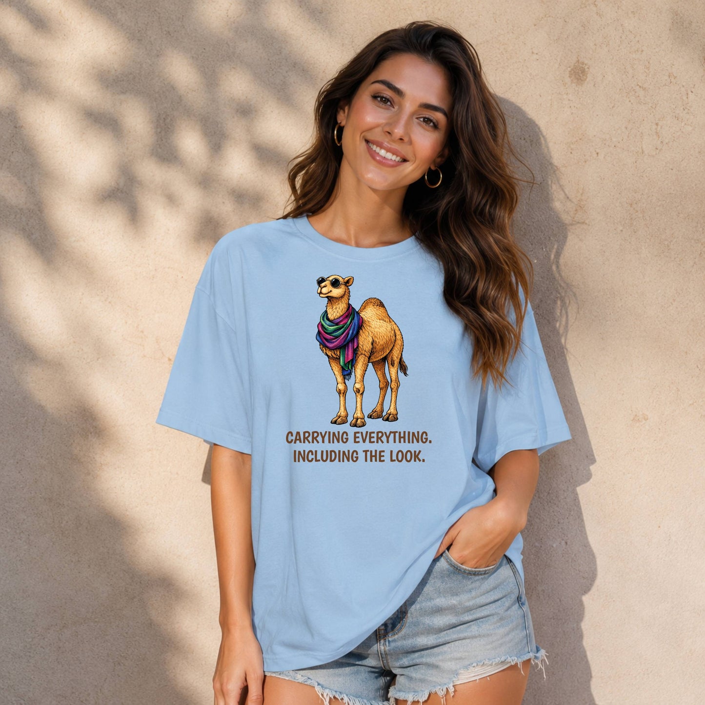 Camel T-Shirt | Fashion Animal Tee | Wild & Kind Couture Creatures