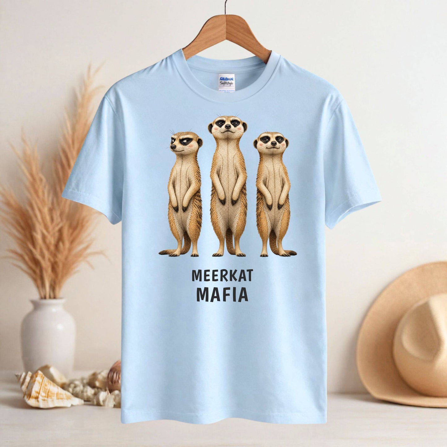 Meerkat Mafia — Savannah Sass Triple Meerkat Tee