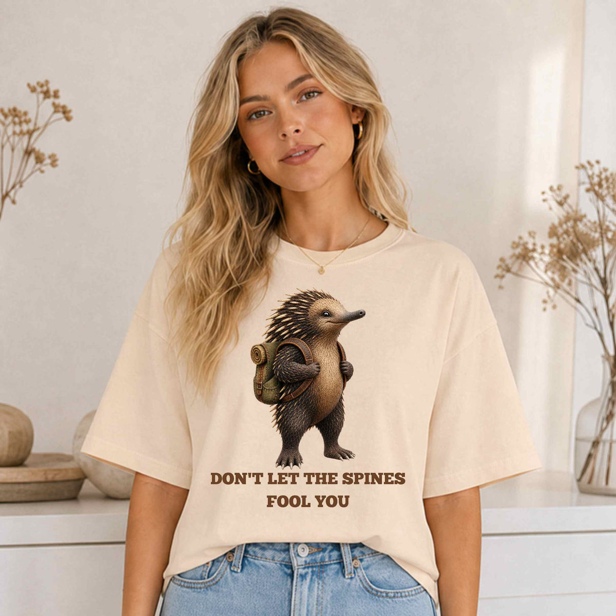 Don't Let the Spines Fool You — Echidna Adventure Tee