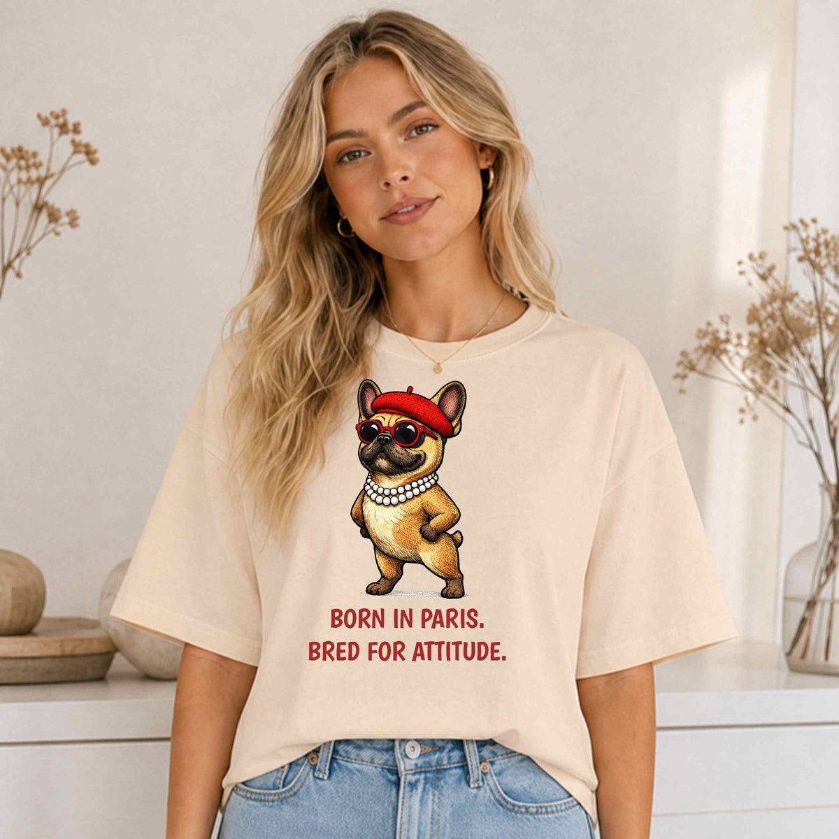 French Bulldog T-Shirt | Fashion Dog Tee | Wild & Kind Couture Creatures