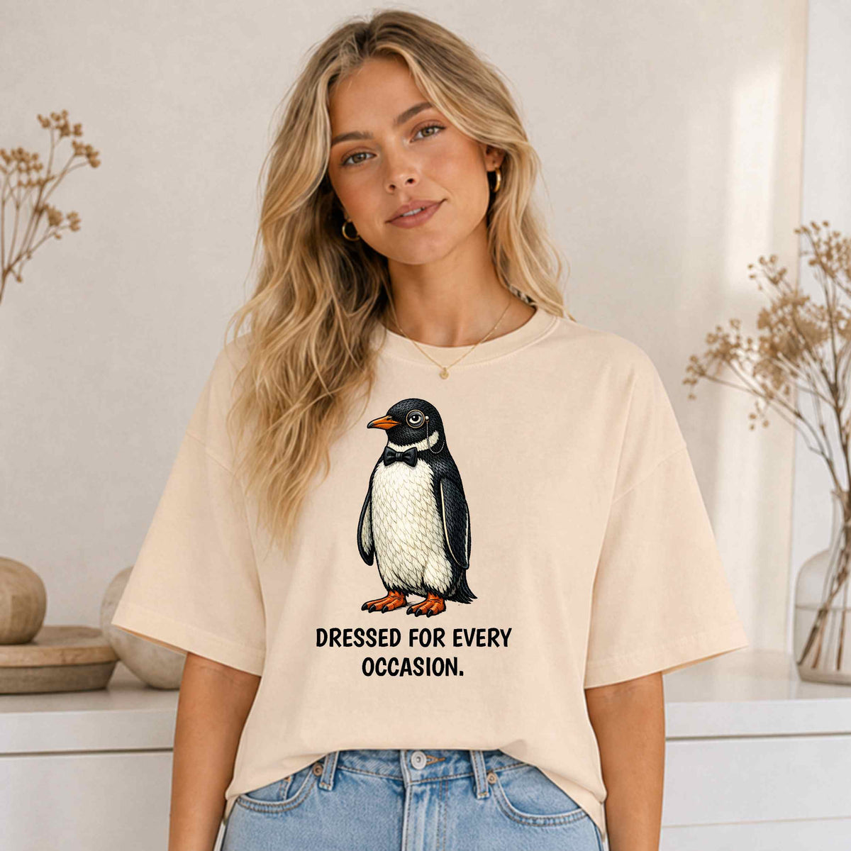 Penguin T-Shirt | Fashion Animal Tee | Wild & Kind Couture Creatures
