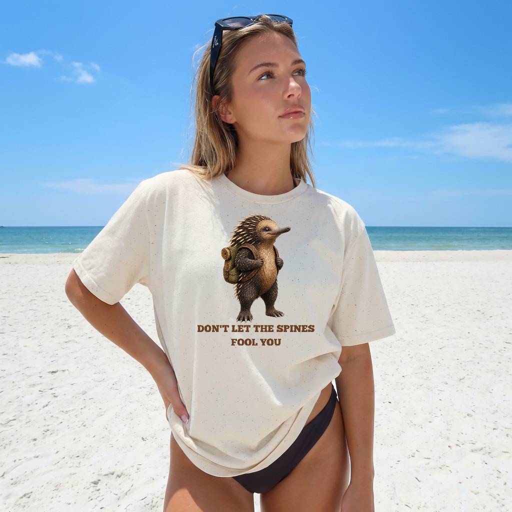 Don't Let the Spines Fool You — Echidna Adventure Tee