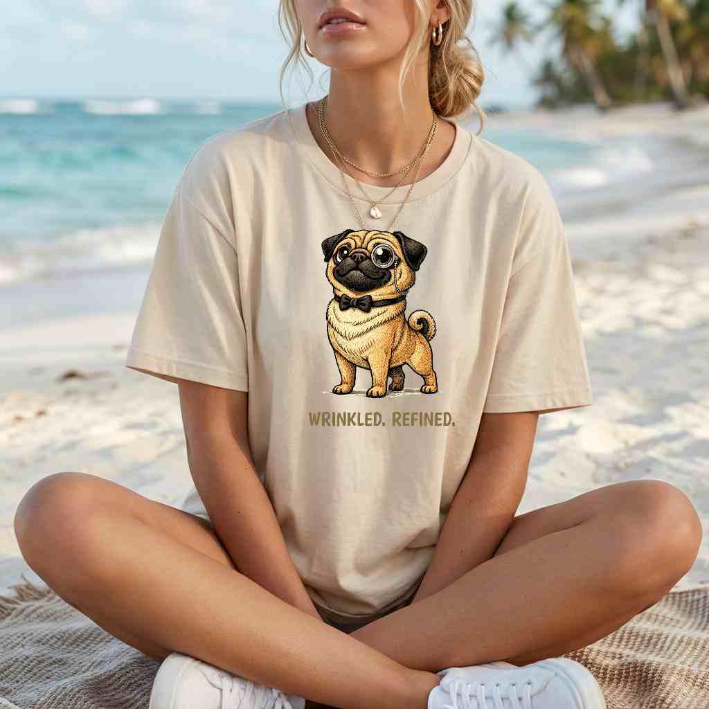 Pug T-Shirt | Fashion Dog Tee | Wild & Kind Couture Creatures