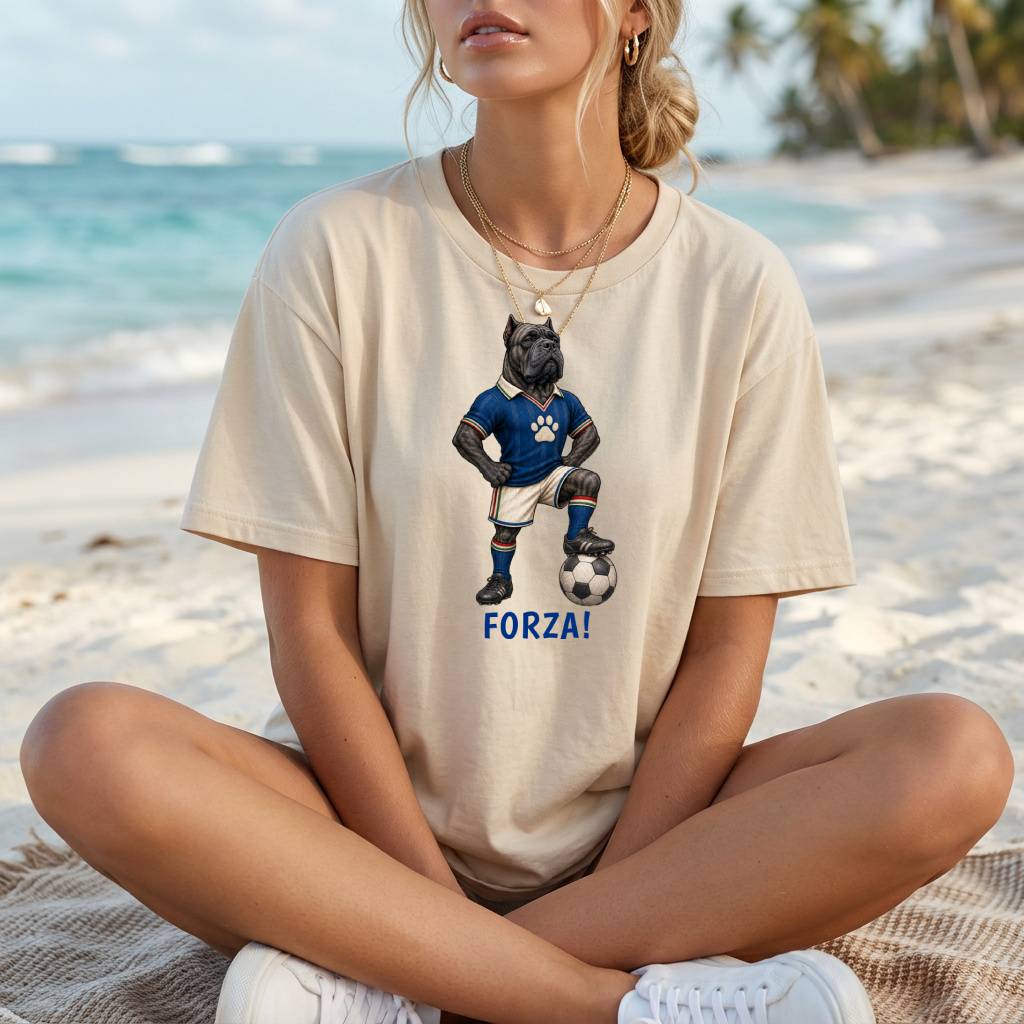 Forza! — Soccer Cane Corso Tee