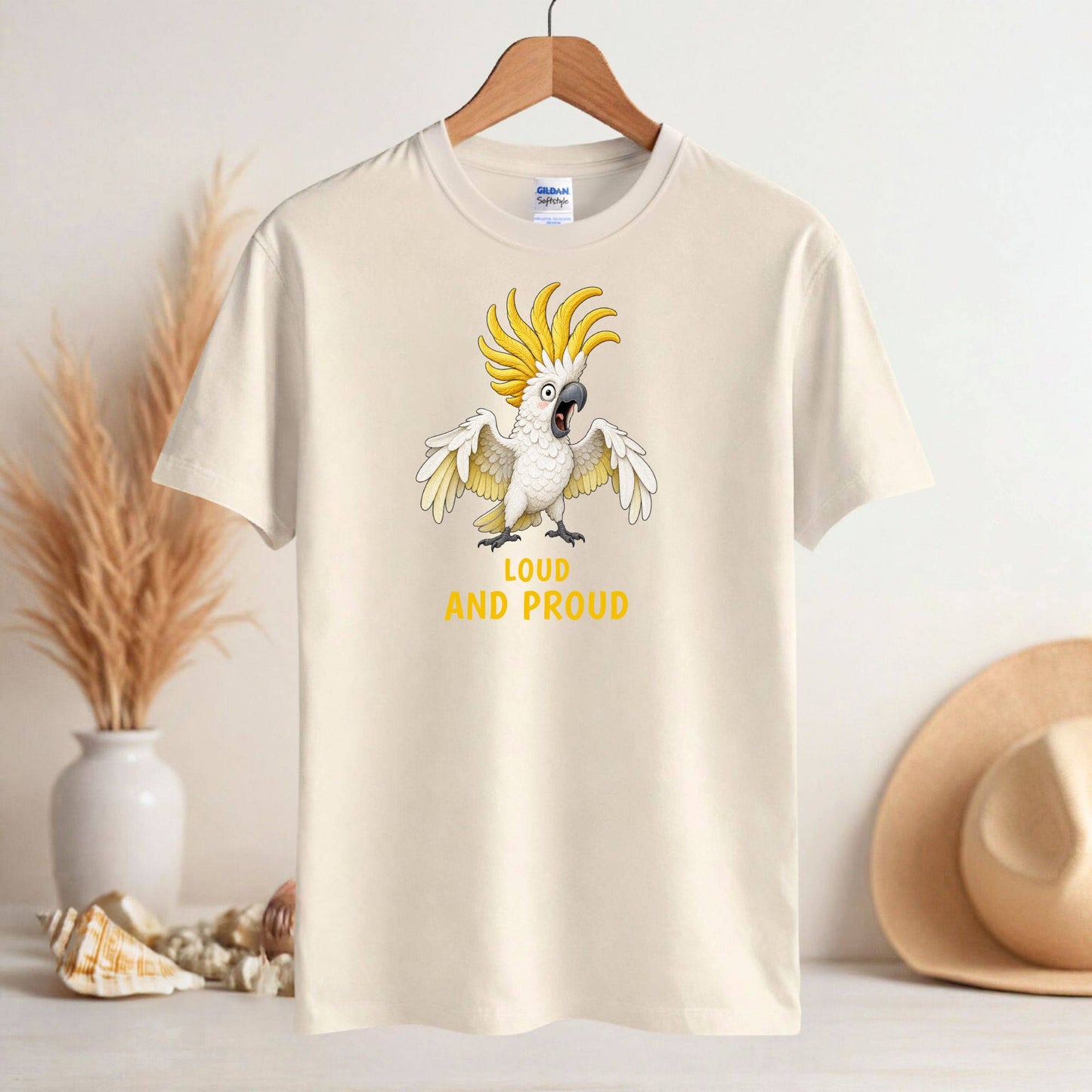Loud and Proud — Outback Originals Cockatoo Tee