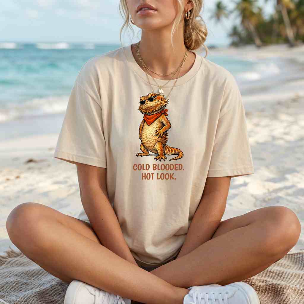 Bearded Dragon T-Shirt | Fashion Animal Tee | Wild & Kind Couture Creatures