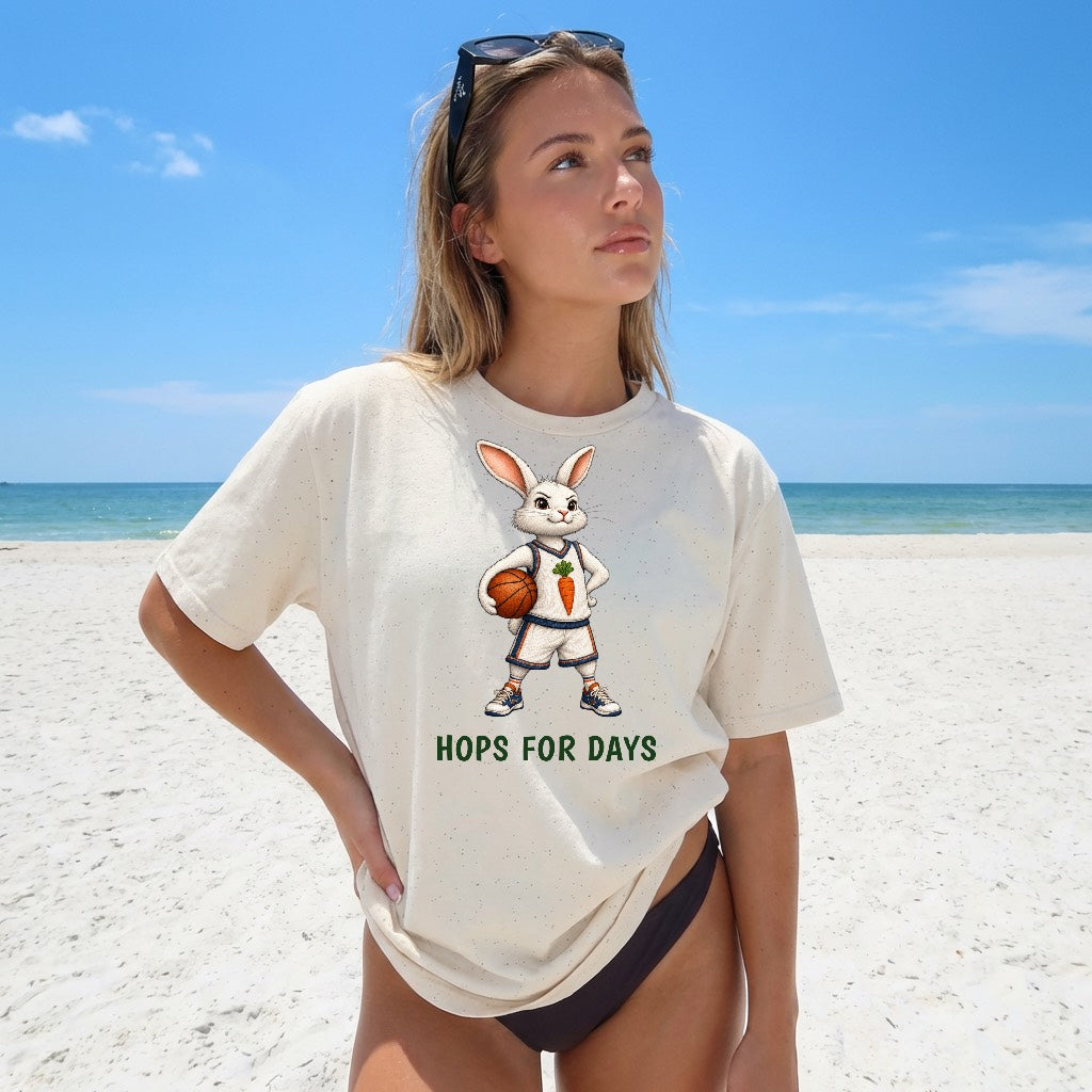 Hops For Days — Basketball Bunny Tee