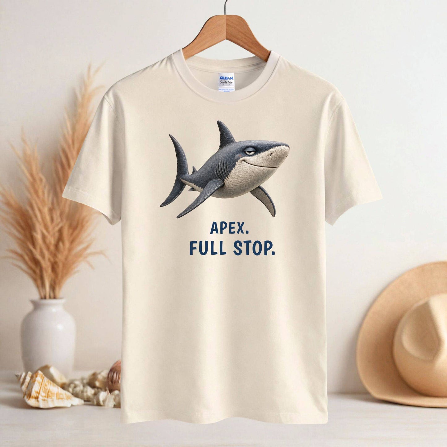 Apex. Full Stop. — Reef Rebels Shark Tee